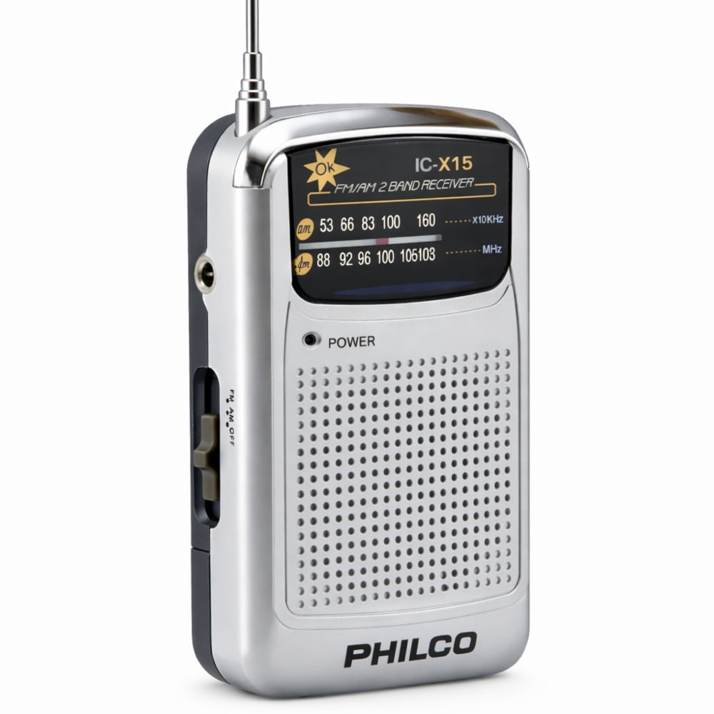 Radio Portátil Philco Ic-x15 Am/fm Con Antena Telescópica