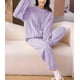 thumbnail image 3 of Pack 3 Pantalón De Pijama Mujer Invierno Suaves Forro Polar, 3 of 7