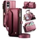 thumbnail image 1 of CaseMe Funda de Cuero para Samsung Galaxy S25 Edge con Billetera [Bloqueo RFID] con Ranura para Billetes con Zíper y 10 Tarjetas, Correa de Hombro y Muñeca Magnética de Cuero PU Suave para Samsung Ga, 1 of 13