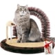 thumbnail image 1 of Peluquería autolimpiadora Cat Arch Happi N Pets, tamaño grande, con almohadilla para rascar, 1 of 6