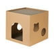 thumbnail image 1 of Caja Para Gatos Cama Para Gatos Caja De Cartón Corrugado Para Gatos Para Interiores Animales Peque?os Conejo Marrón S, 1 of 3