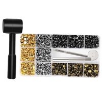 Bothyi - Kit De Sujetadores A Presión De Cuero, Broches De Tornillo Diy Para Pantalones Vaqueros De Cuero Fino, Bolsas