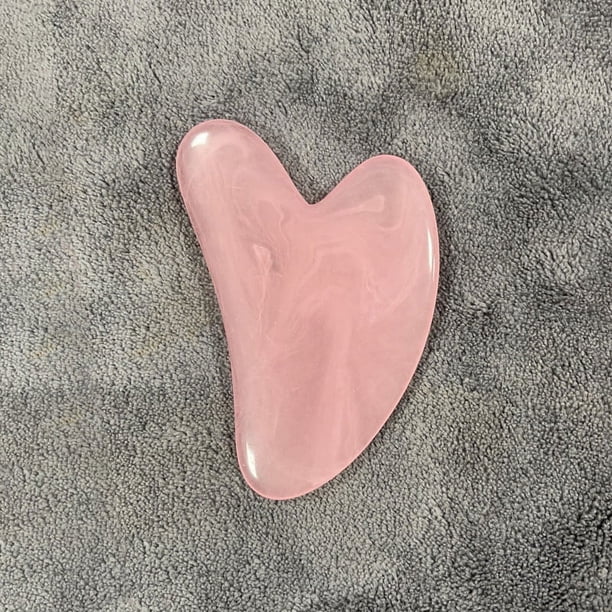 Rejuvenate Your Skin with a Heart-Shaped Gua Sha Board - SPA Beeswax Scraper for Wrinkle Removal