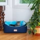 thumbnail image 5 of Cama para mascota Armarkat C09HSL/TL azul de 45 x 46 cm para gato y razas pequeñas, 5 of 8