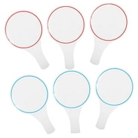 Magideal - Paquete De 6 Marcadores Borrables, Tableros De Escritura, Pizarras Blancas Reutilizables De Una Sola Cara, Marcadores Para Estudiantes Y Profesores