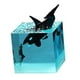 thumbnail image 3 of Estatua De Cubo De Buzo Decorativa Con Escena Submarina Para Dormitorio Infantil, Estilo Estantería B, 3 of 3