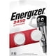 thumbnail image 1 of Batería Energizer CR2450 de litio, paquete de 2, 1 of 2