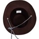 thumbnail image 3 of Sombreros de fiesta divertidos de fieltro marrón para niños y bebés, 3 of 7