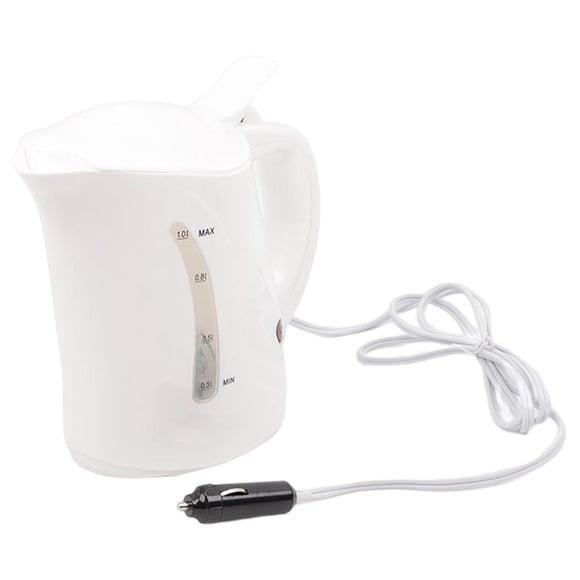 Hervidor Eléctrico de Gran Capacidad de 1 L para Preparar Té Y Café con Agua Caliente , 12V 150W