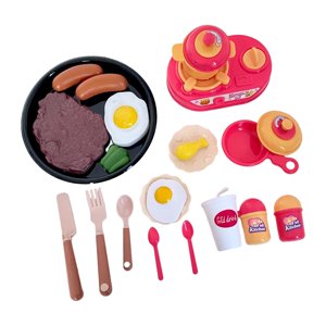 Magideal - Juego De Cocina, Accesorios De Juguete, Juguete De Cocina, Simulación Educativa, Juego De Cocina, Juguetes De Cocina Para Niños, Niñas Y Niños, Regalo , 23 Piezas