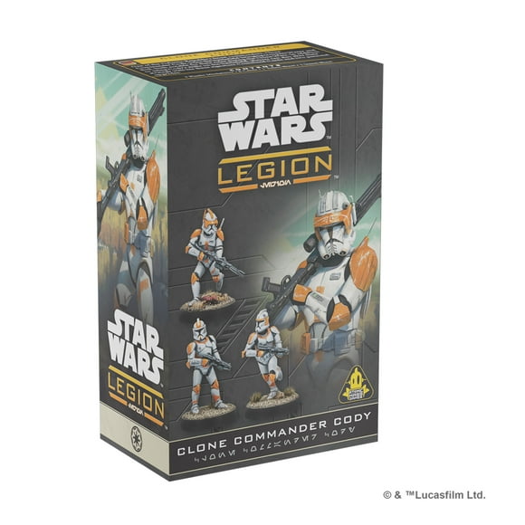 Juego de miniaturas Star Wars Legion - Clone Commander Cody Refreshed