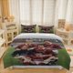 thumbnail image 1 of 3pcs Homes Team Photo Theme Bedding Three-Piece Set Duvet Cover Pillowcase Set Soft, 1 of 5