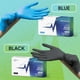 thumbnail image 5 of Guantes de nitrilo FifthPulse negros, grandes, 1000 estuches, aptos para uso médico, 5 of 8