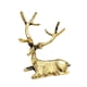 thumbnail image 3 of Escultura De Ciervo Para Decoración De Gabinete, Regalo De San Valentín, Estatua De Animal Para Dormitorio, Oro Oscuro, 3 of 5