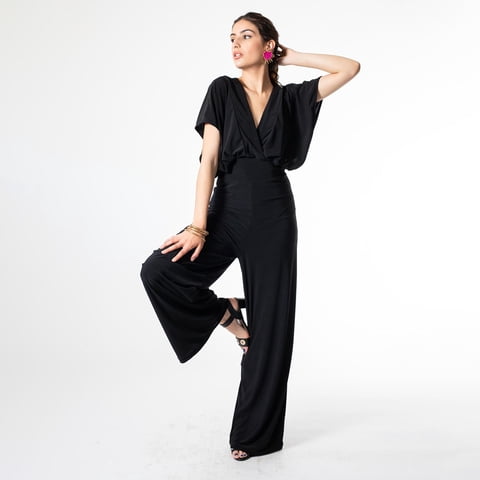 Natalia Seguel - Enterito Megan Negro Talla M Mujer