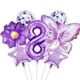thumbnail image 1 of Set de Globos Morados JNNIMTRDAE para 8º Cumpleaños, 1 of 5