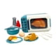 thumbnail image 5 of 17 Piezas De Juguetes De Microondas Para Niños, Juego De Simulación, Decoración, Utensilios De Cocina Para Niñas Y Niños, Color Azul, 5 of 5