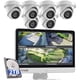 thumbnail image 1 of Sistema de cámara de seguridad PANOOB 8CH 8MP NVR con 2 TB 6 Dome 5MP, 1 of 8