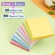 thumbnail image 2 of Sticky Notes AUYAARS 8 cuadernos, 800 hojas, 3 x 3 pulgadas, 8 blocs de colores, 2 of 7