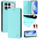 thumbnail image 1 of Funda Billetera con Soporte para Xiaomi Poco F8 Pro Bloqueo RFID Plegable Verde menta, 1 of 6