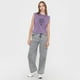 thumbnail image 4 of Polera Mujer Manga Vuelos Color Morado Corona, 4 of 5