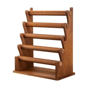 Ioensy - Organizador De Almacenamiento De Joyas, Soporte De Pulsera De Madera Para Escaparate, Feria Comercial De 5 Niveles