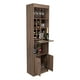 thumbnail image 4 of Bar Alto 8 Botelleros Repisa Extensible Fm-011o Café Oscuro, 4 of 12
