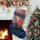 thumbnail image 1 of The Witcher Sirenas de las Profundidades Tema: Calcetines de Navidad, fino lino blanco para colgar en escaleras y chimenea, decoración navideña para el hogar, regalo de Navidad. 45cm × 32cm, 1 of 5