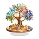 thumbnail image 2 of Adorno De Escritorio De árbol Colorido 2D Plano Para Sala De Estar, Oficina, Regalo De San Valentín, 2 of 5