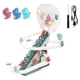 thumbnail image 4 of Track Slide Playset Teaching Aids Regalos Novedad Para Cumpleaños Fiestas Infantiles Verde, 4 of 5