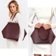 thumbnail image 2 of Bolso de mano CATSEA 45x33x20 cm Rojo con cierre tipo beso y asa tipo tote, 2 of 6