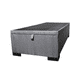 thumbnail image 1 of Base De Cama Baúl 1,5 Plazas Felpa Beige Con Mecanismo, 1 of 2