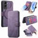 thumbnail image 1 of Funda Billetera Magnética para Honor 90 Lite Soporte Tarjetas Desmontable Morado, 1 of 6