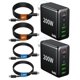 thumbnail image 1 of Cargador USB‑C Dimiway 200 W 6 puertos plegable GaN, 1 of 7