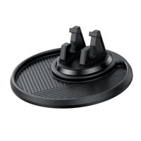 Magideal - Alfombrilla Antideslizante Para Coche, Soporte Para Teléfono, Almohadilla Adhesiva, Extraíble, Multifuncional, Universal, Para Decoración De Interior Negro