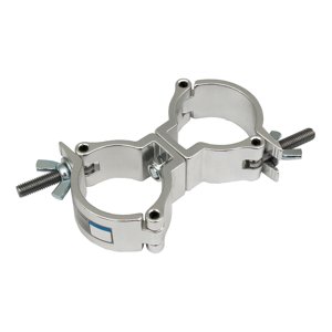 Magideal - Gancho De Acoplador Giratorio De Armazón De Iluminación Para Tubería De 1,25-1,38 Pulgadas De Diámetro Instalación Fácil Capacidad De Carga Accesorio Argén