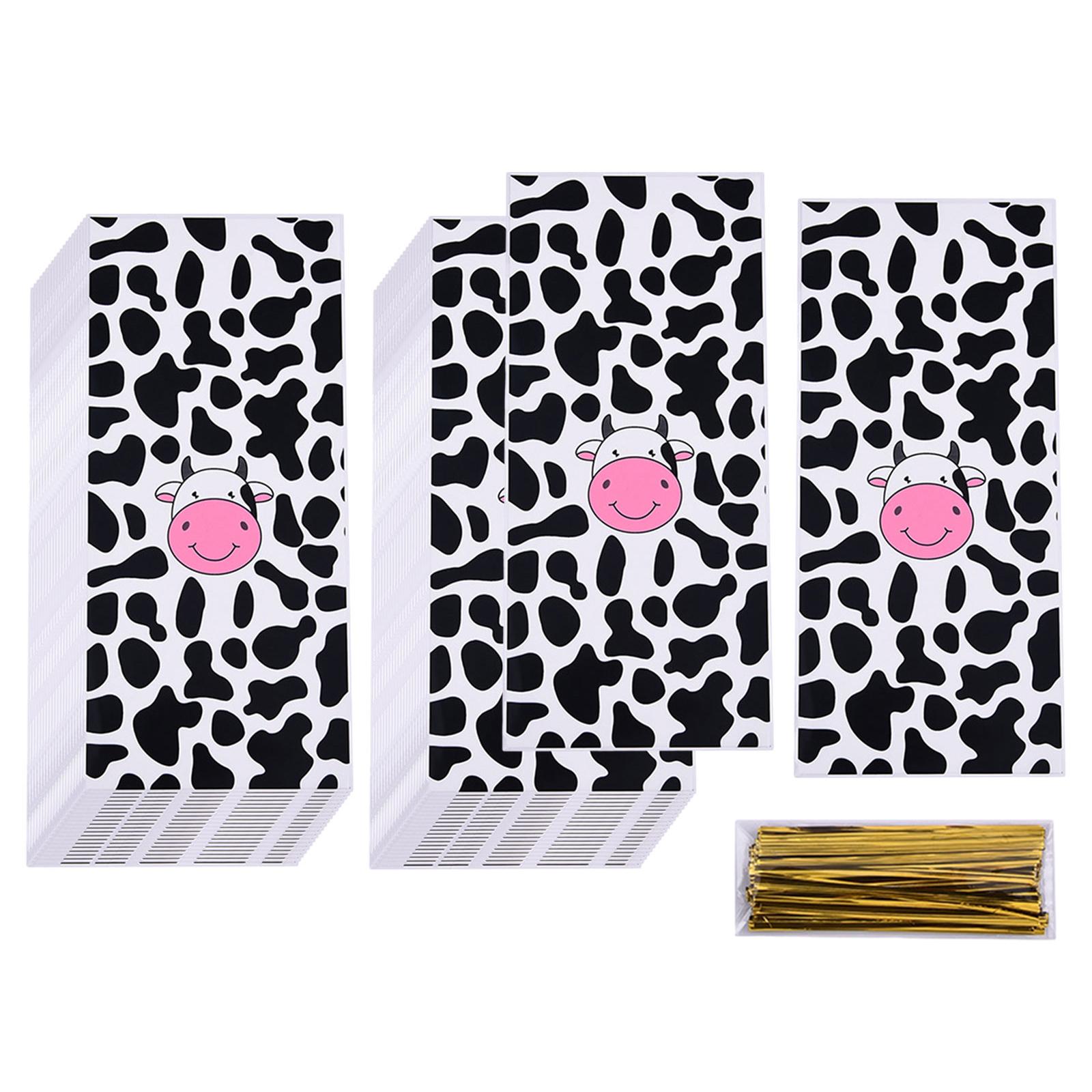 Magideal - 50 Piezas Bolsas De Fiesta Con Estampado Bolsa De Regalo Decoración Suministros Para Fiestas Temáticas Bolsas De Galletas Para Festival Fiesta