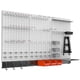 thumbnail image 1 of Organizador de pared con tablero perforado TORACK, 109 piezas, con ganchos y contenedores de 4 pies, 1 of 7
