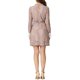 thumbnail image 3 of INSPIRE CHIC Estilo Vestido Casual Mini de Encaje Floral con Volantes para Mujer, Cuello Redondo, Mangas Largas, Talla L, Gris Rosa, 3 of 8