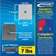 thumbnail image 4 of Imán utilitario Master Magnetics CA403CNX20, paquete de 20, zincado, 4 of 6