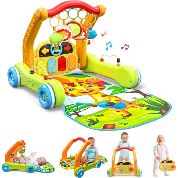 Gimnasio Bebé Move2Play 4en1 Alfombra Musical Caminador