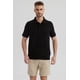 thumbnail image 1 of Polera Hombre Slim Cuello Camisero Negro- lll, 1 of 4