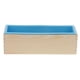 thumbnail image 1 of Molde De Pan De Jabón De Silicona Rectangular Con Caja De Madera Azul Molde Azul, 1 of 5