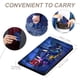 thumbnail image 4 of Batwheels Porta Pasaporte y Cartera de Viaje Premium de Cuero PU, Funda de Pasaporte Bloqueo RFID con Ranuras para Tarjetas de Crédito, Estuche para Libro de Pasaporte para Familia 10cm × 15cm, 4 of 6