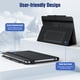 thumbnail image 4 of Funda para tablet TimoVo Universal Android de 10,1" con correa de mano negra, 4 of 8