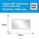 thumbnail image 2 of 2000 Etiquetas Activo Fijo 50x30mm Plateadas, 2 of 3