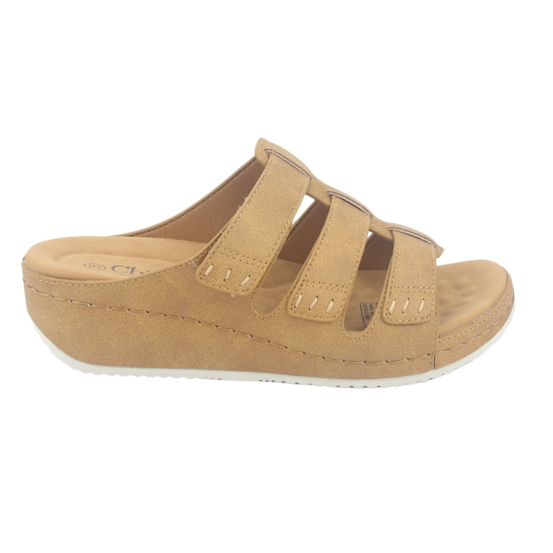 Sandalia Chalada Mujer Kopa-1 Camel Casual