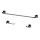 thumbnail image 2 of Set Accesorios Baño Better Homes Gardens Simple Flare 3 Piezas Negro, 2 of 3