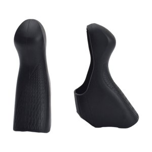 Ioensy - Cubierta De Palanca De Cambios Para Bicicleta, 1 Par, Cubierta De Capó De Palanca De Freno, Antideslizante, Color Negro, St5700