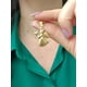 thumbnail image 3 of Colgante Angel Guardian Chapado En Oro Corazon Proteccion, 3 of 3